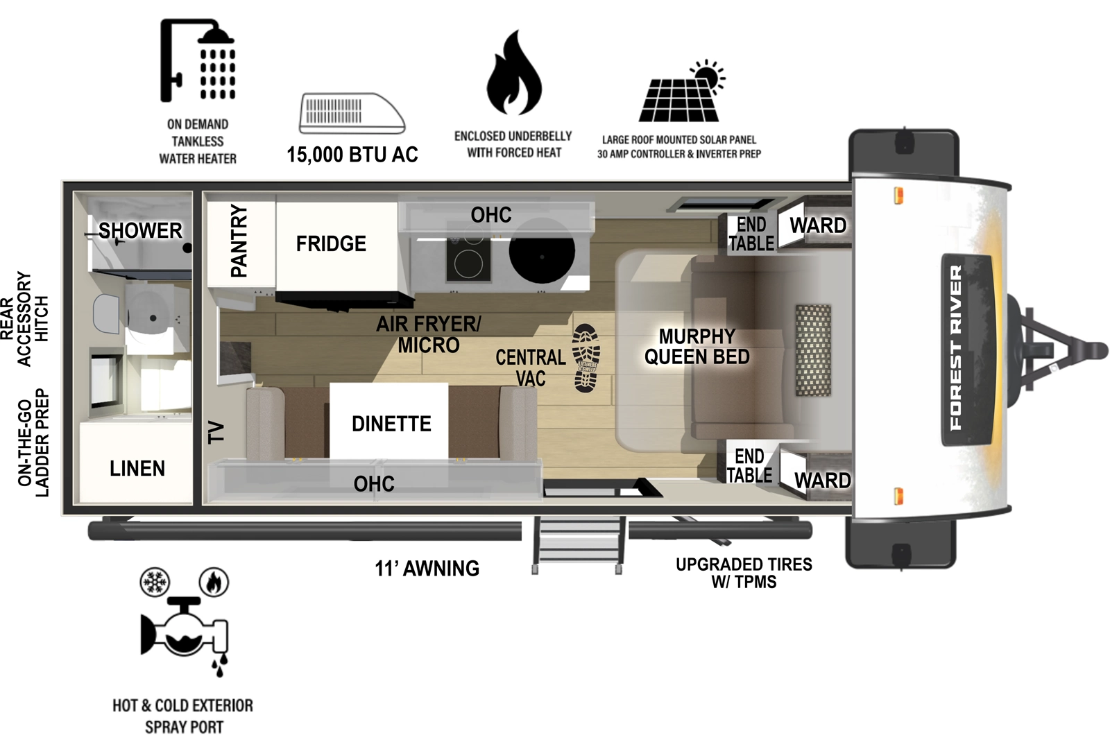 R Pod RP-192 Floorplan